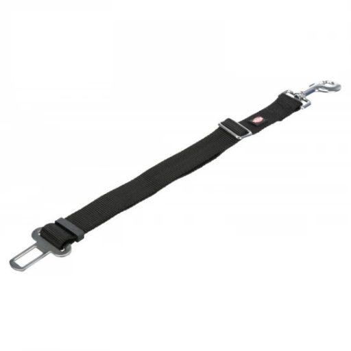 Trixie biztonsági övcsatba csatlakotatható rövid póráz 45–70cm/30mm,fekete