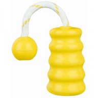   Trixie Játék Dog Activity Tömör Gumi Harang Kötéllel 9cm/22cm