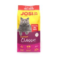 JosiCat Sterilised Classic 15kg + 3kg ajándék