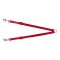 Póráz Premium Kettős vezető  XS-S: 40-70 cm/10 mm, Piros