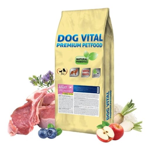 Dog Vital Hypoallergenic Adult Mini Bárány, Alma és Áfonya - Kimérve (1 kg)