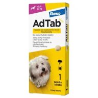 AdTab 112mg rágótabletta kutyák részére (>2,5-5,5kg)
