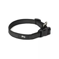 Julius-K9 Color&Gray nyakörv, 20mm/27-42cm - fekete-szürke
