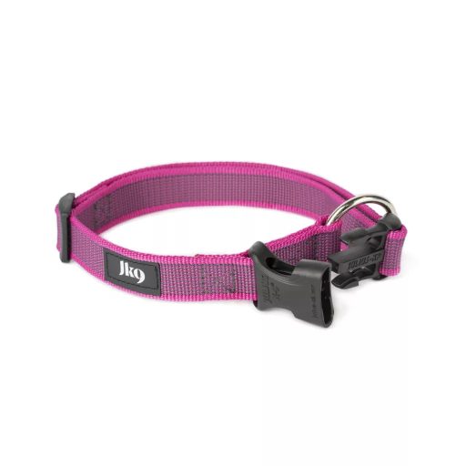 Julius-K9 Color&Gray nyakörv, 25mm/39-65cm - pink-szürke
