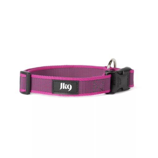 Julius-K9 Color&Gray nyakörv, 25mm/39-65cm - pink-szürke