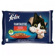 Felix 4x85g Fantastic Csirke + Marha + Zöldség Alutasak