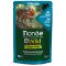Monge Cat Bwild GM 85g Alutasak STERIL Tonhal, Rák + Zöldség