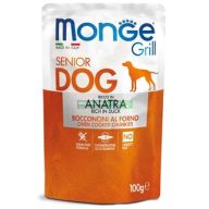 Monge Dog Grill 100g Alutasak Senior Kacsa