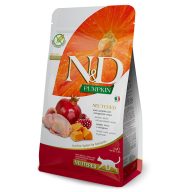 N&D Cat Grain Free Pumpkin fürj ivartalanított 1,5kg