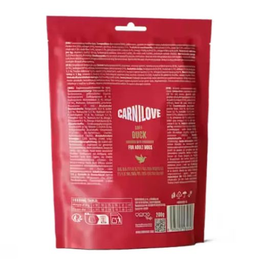 Carnilove Dog Soft Snack - Kacsa Rozmaringgal 200g