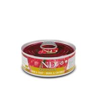 N&D Quinoa Cat konzerv fürj&kókusz 80g