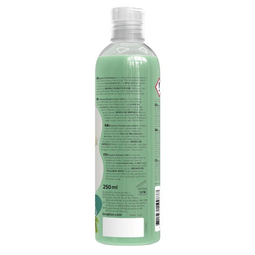 Beaphar sampon macskáknak, makadámia olajjal és aloe verával 250ml